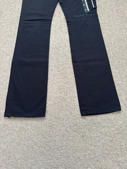 SS06 Undercover "Klaus" MA-1 Zip Cargo Pants