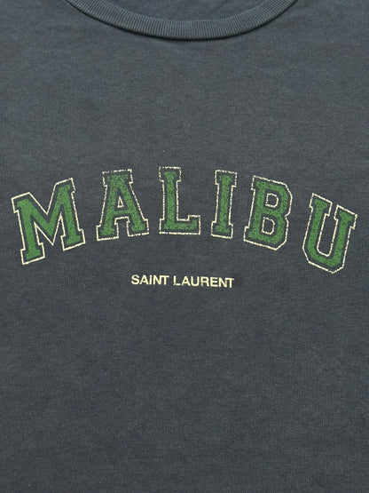 SS20 Saint Laurent Paris Malibu Logo T Shirt