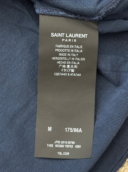 SS20 Saint Laurent Paris Malibu Logo T Shirt