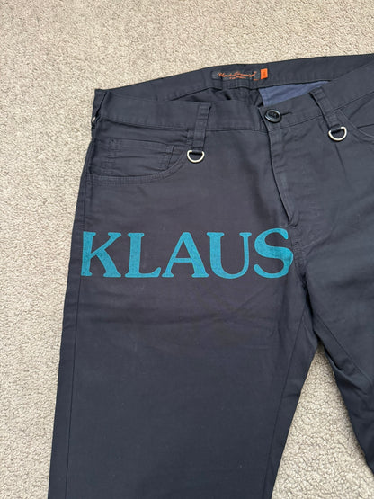 SS06 Undercover "Klaus" MA-1 Zip Cargo Pants