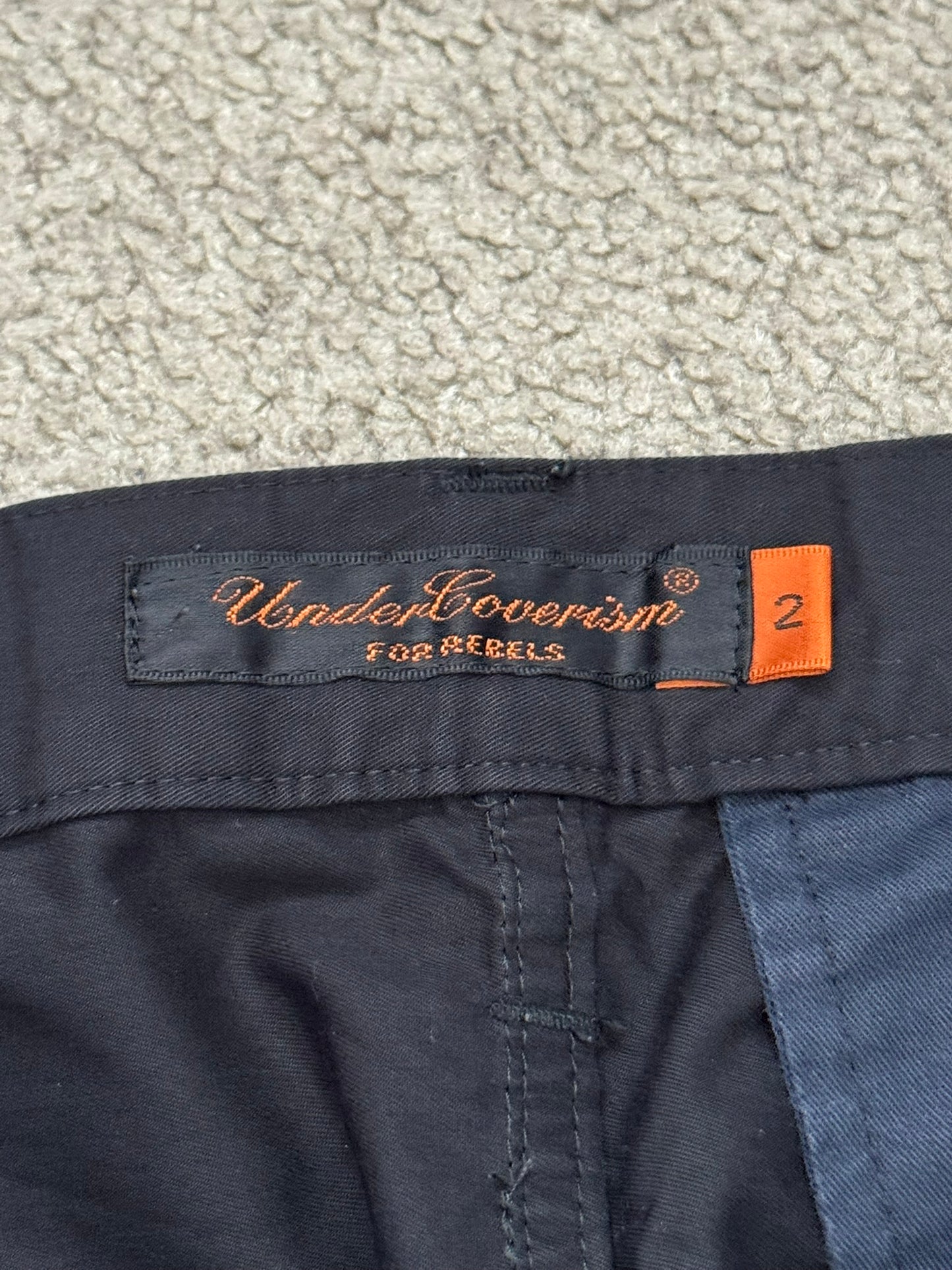 SS06 Undercover "Klaus" MA-1 Zip Cargo Pants