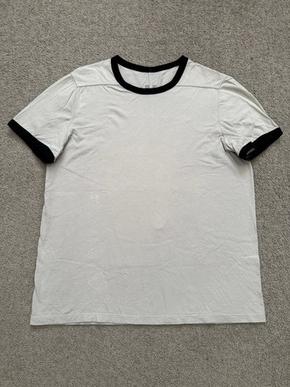 FW21 Rick Owens "Gethsemane" Cropped Ringer Level T Shirt