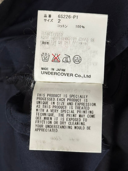 SS06 Undercover "Klaus" MA-1 Zip Cargo Pants