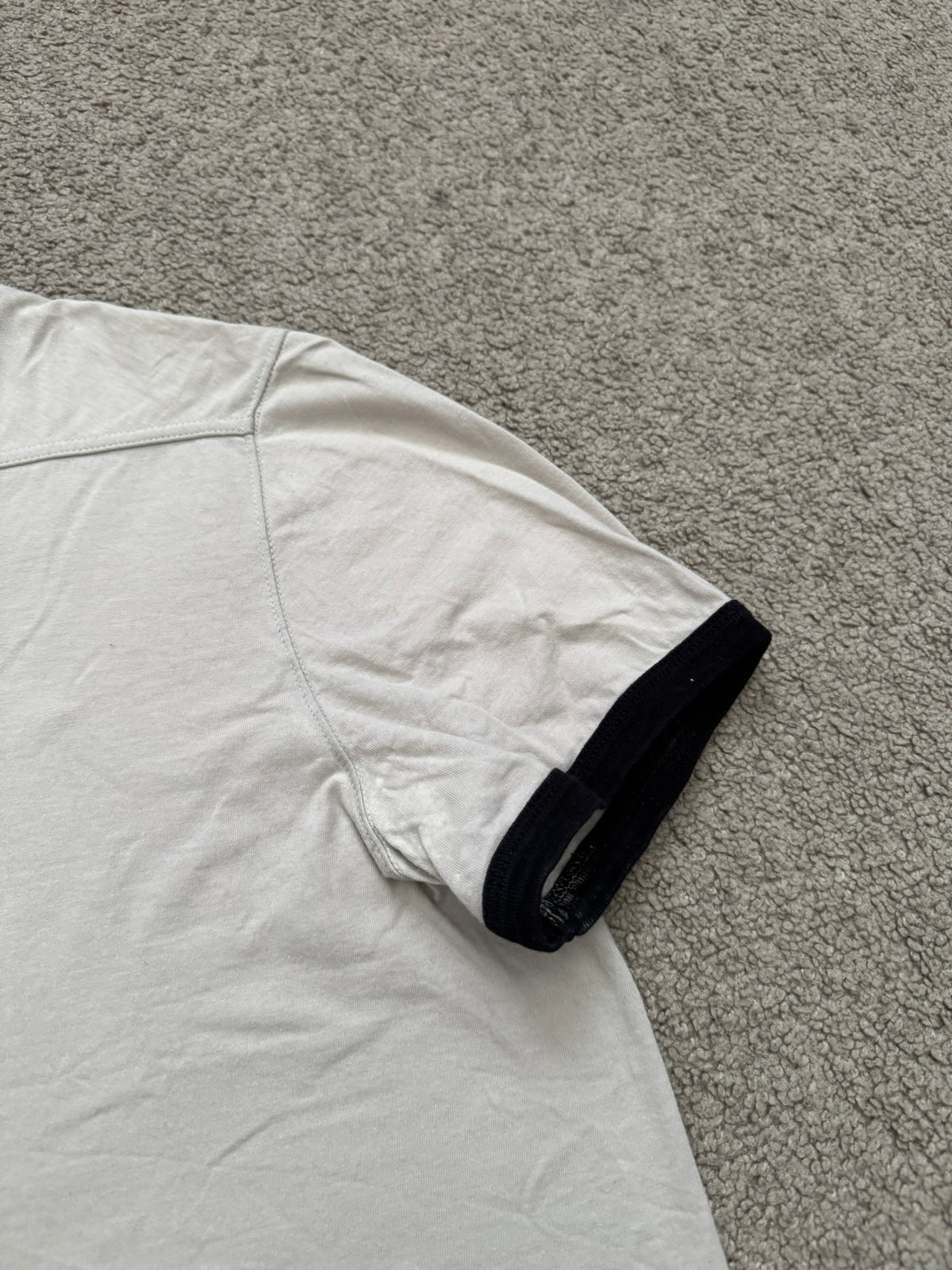 FW21 Rick Owens "Gethsemane" Cropped Ringer Level T Shirt