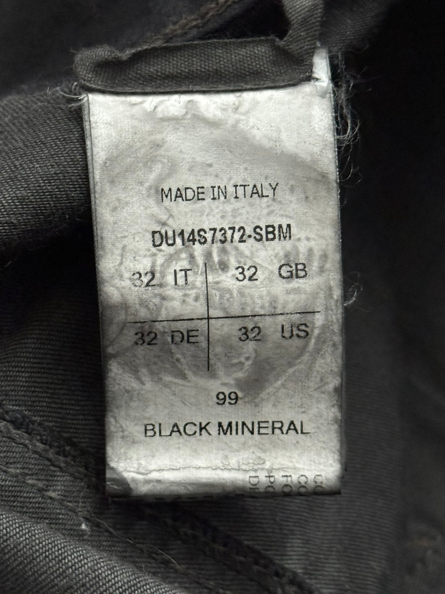 SS14 Rick Owens DRKSHDW Black Waxed Memphis Cut Biker Jeans