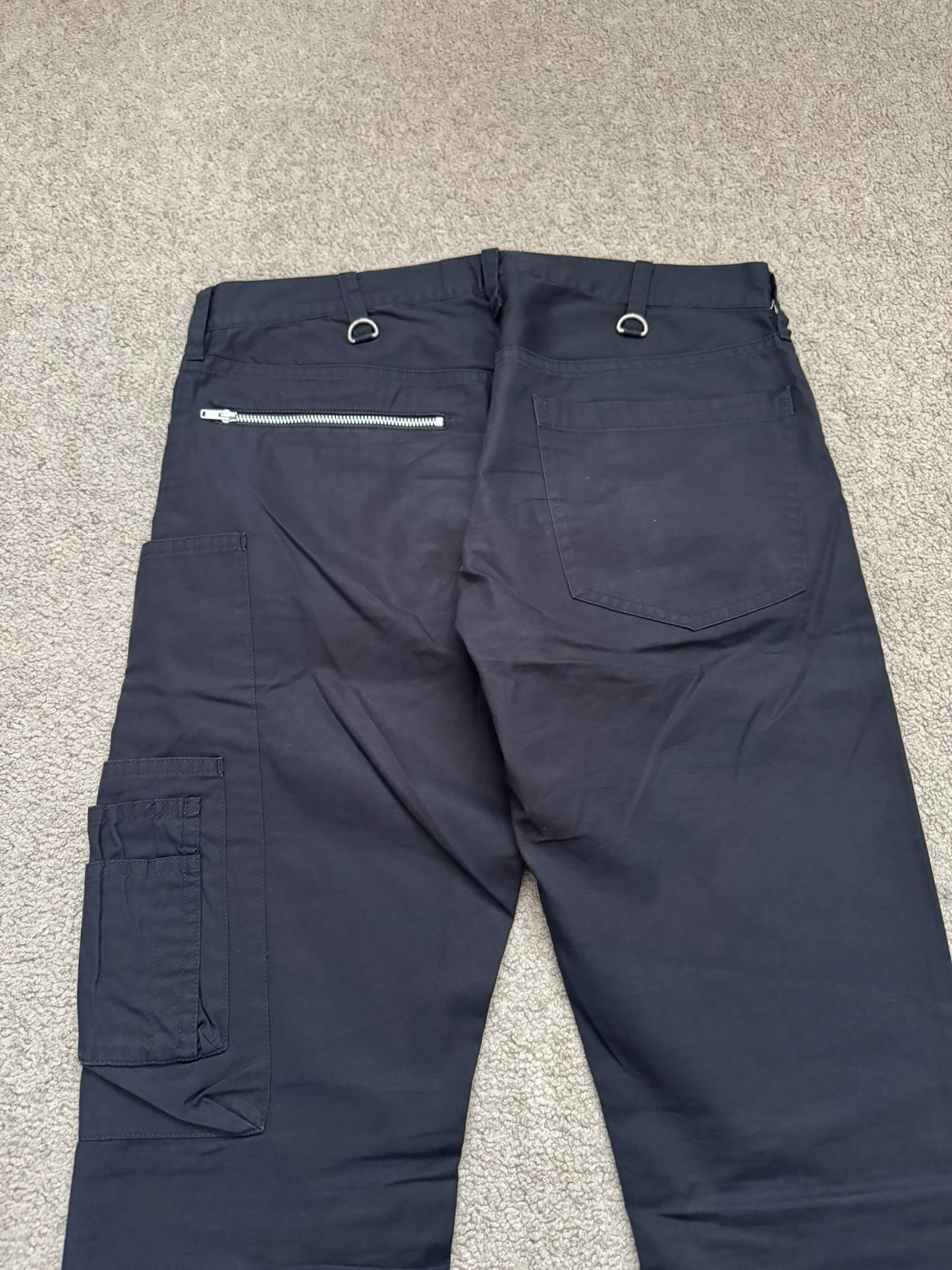 SS06 Undercover "Klaus" MA-1 Zip Cargo Pants