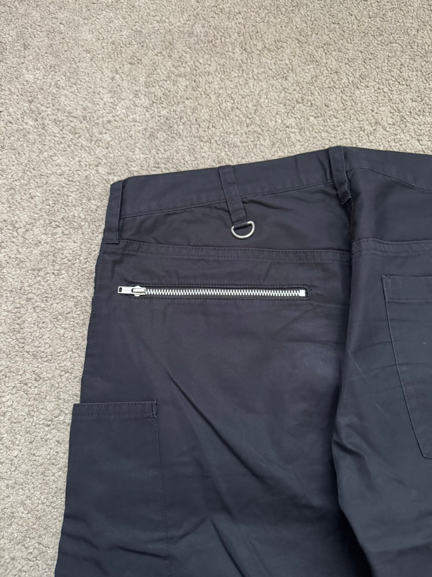 SS06 Undercover "Klaus" MA-1 Zip Cargo Pants