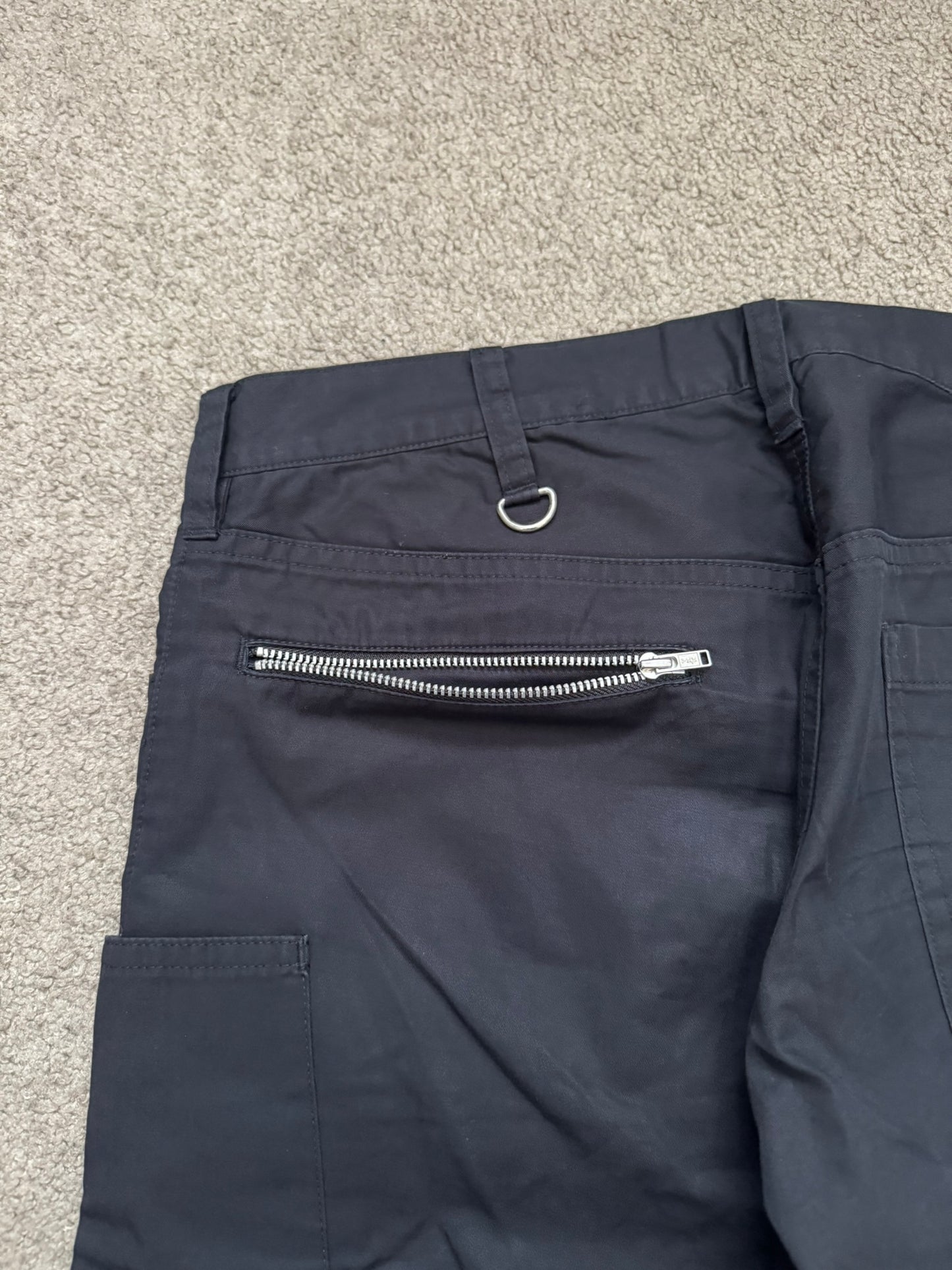 SS06 Undercover "Klaus" MA-1 Zip Cargo Pants