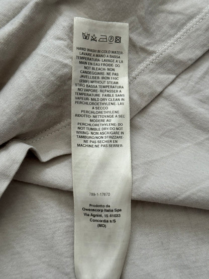FW21 Rick Owens "Gethsemane" Cropped Ringer Level T Shirt