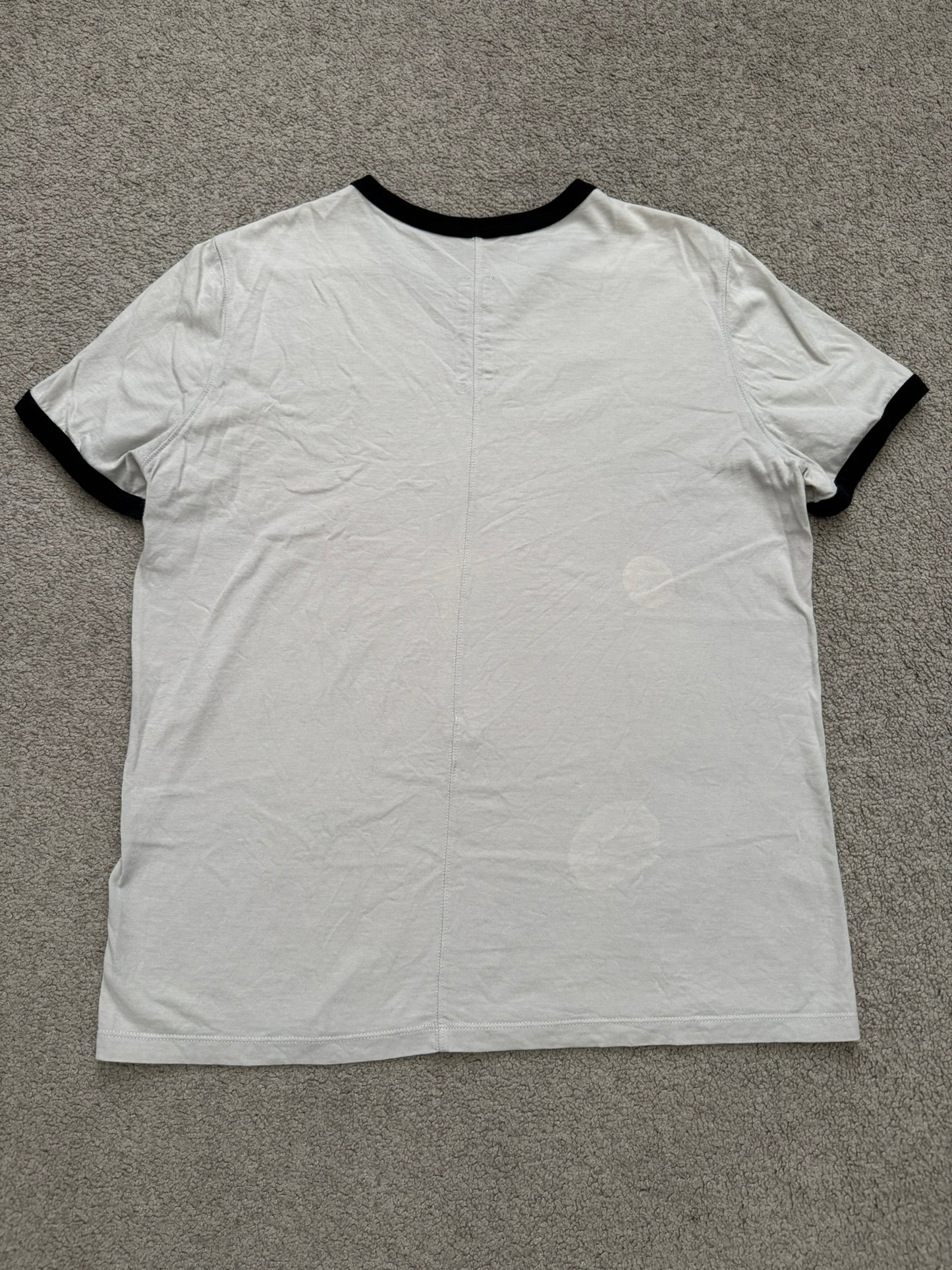 FW21 Rick Owens "Gethsemane" Cropped Ringer Level T Shirt