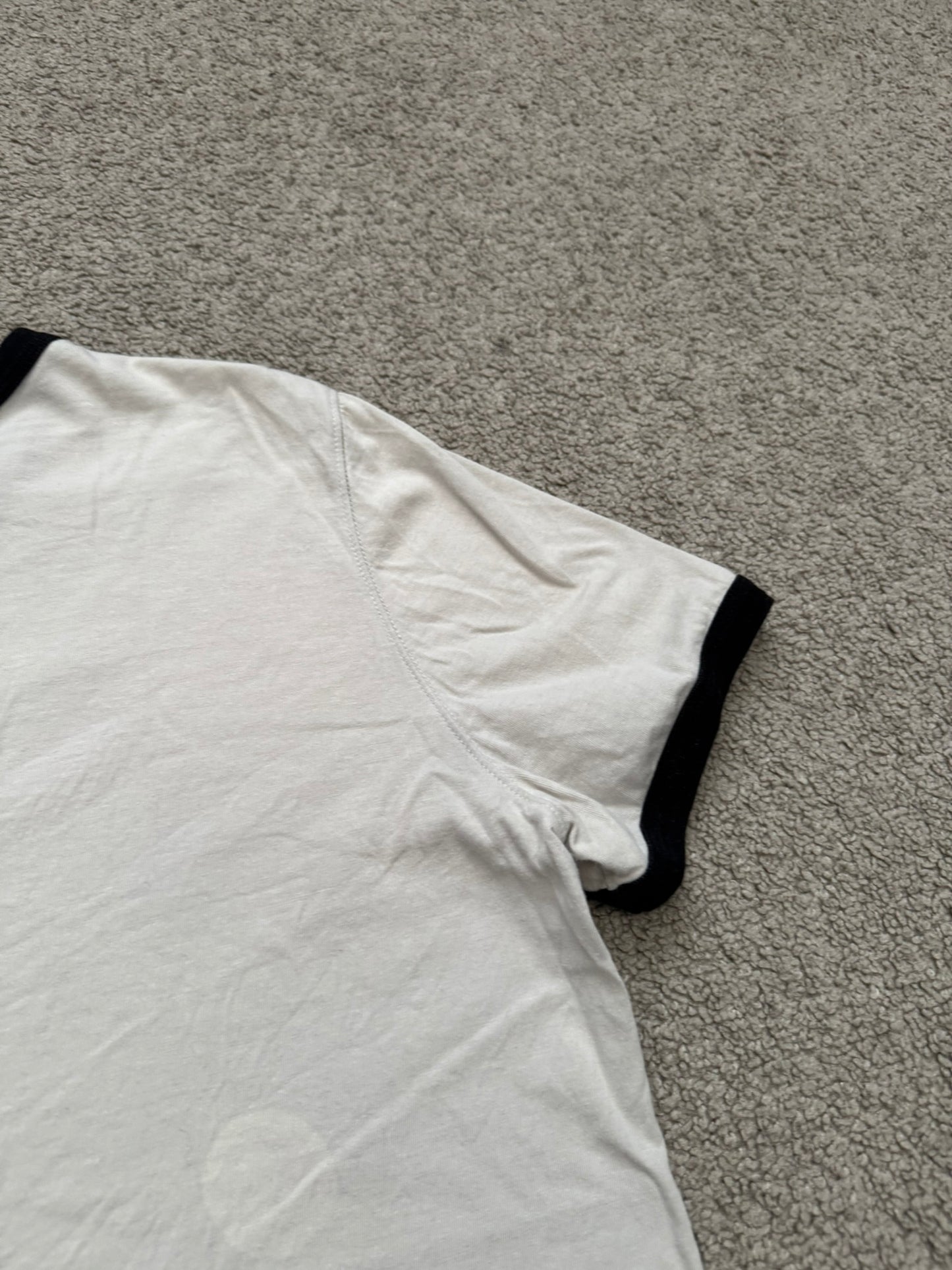 FW21 Rick Owens "Gethsemane" Cropped Ringer Level T Shirt