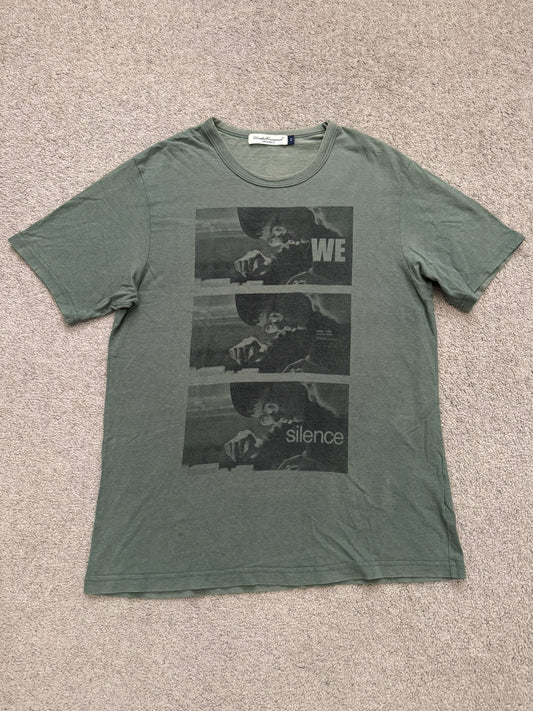 SS10 Undercover "Less But Better" We Silence Graphic T Shirt