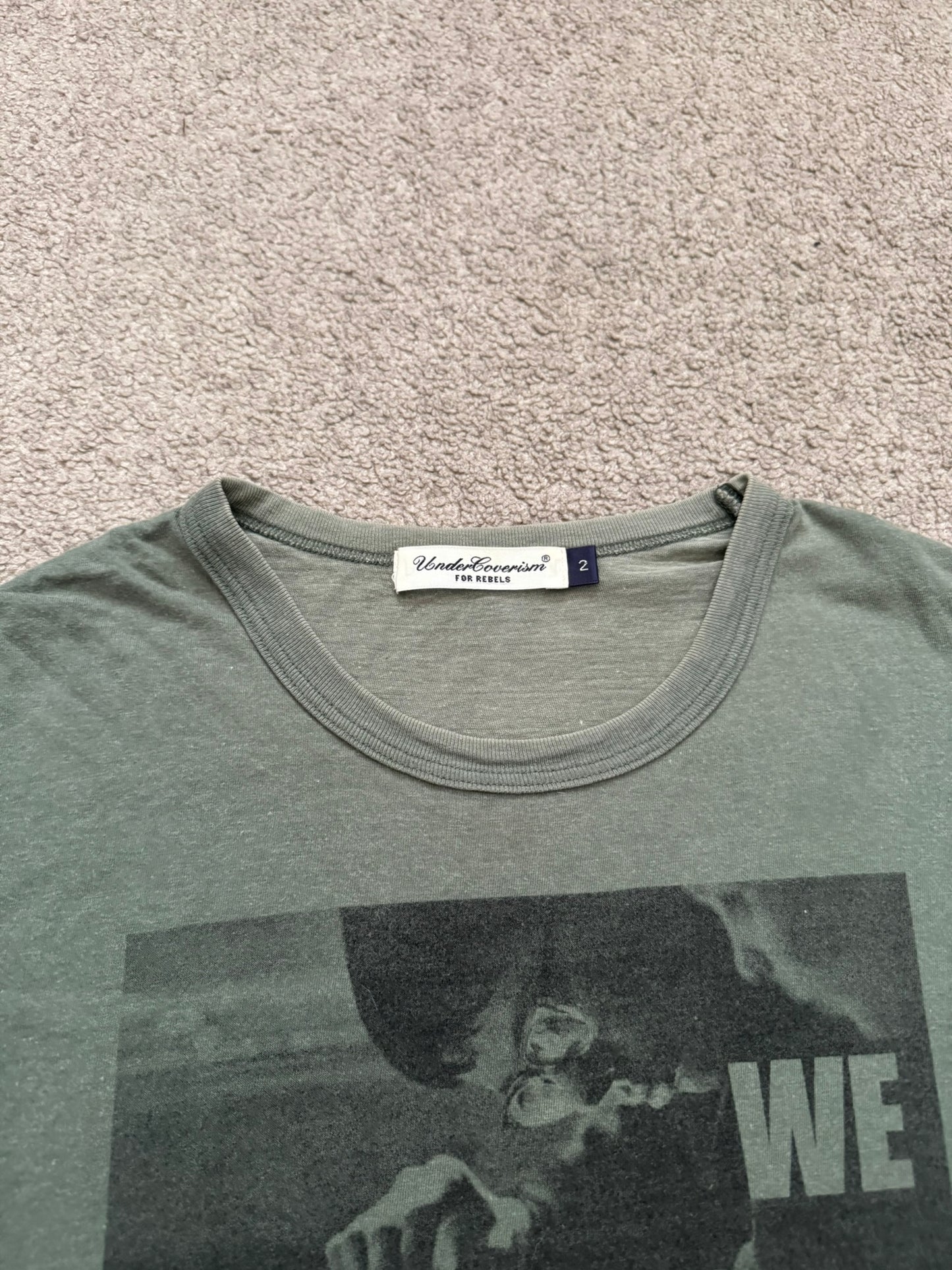 SS10 Undercover "Less But Better" We Silence Graphic T Shirt