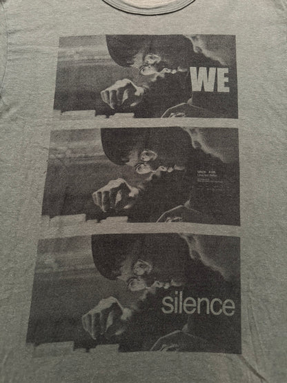 SS10 Undercover "Less But Better" We Silence Graphic T Shirt