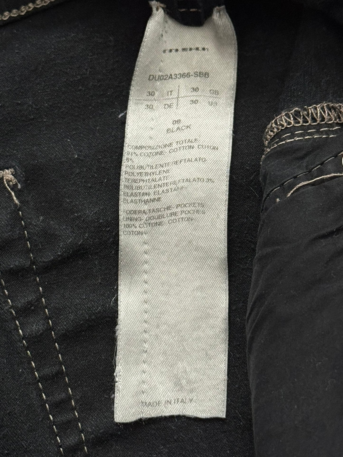FW21 Rick Owens DRKSHDW Black Waxed Detroit Cut Denim Jeans
