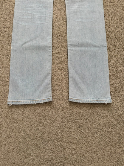 SS14 Saint Laurent by Hedi Slimane Light Washed D01 Denim Jeans