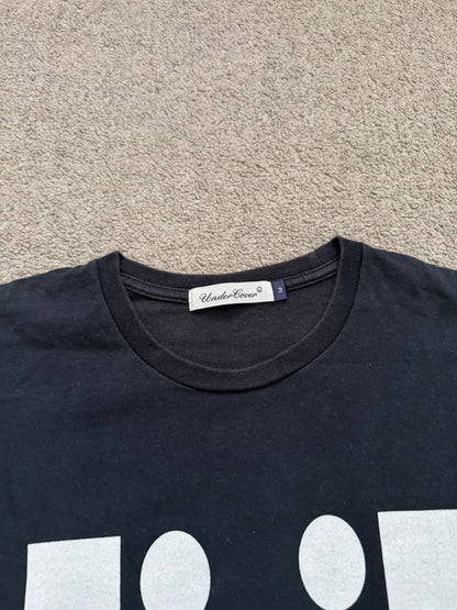 SS17 Undercover Vampire Fang Face Logo Graphic T Shirt