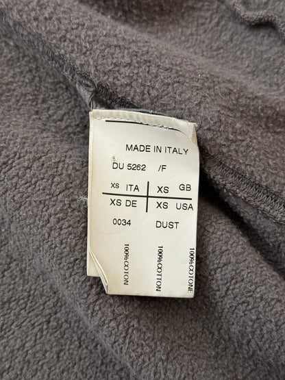 2010s Rick Owens DRKSHDW Dust Cotton Felpa Bomber Jacket