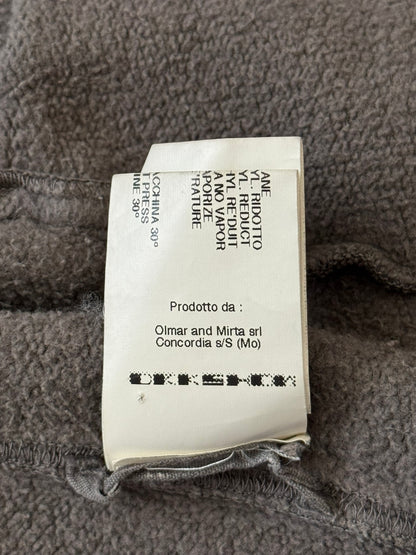 2010s Rick Owens DRKSHDW Dust Cotton Felpa Bomber Jacket