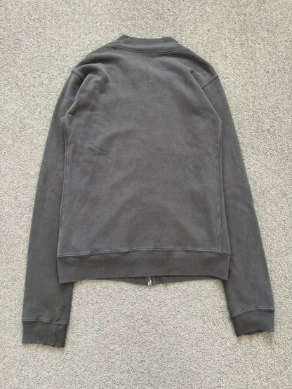 2010s Rick Owens DRKSHDW Dust Cotton Felpa Bomber Jacket