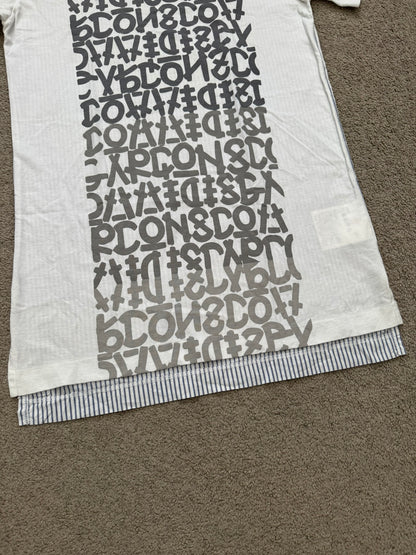 SS15 Comme Des Garcons Homme Plus Graffiti Hybrid T Shirt