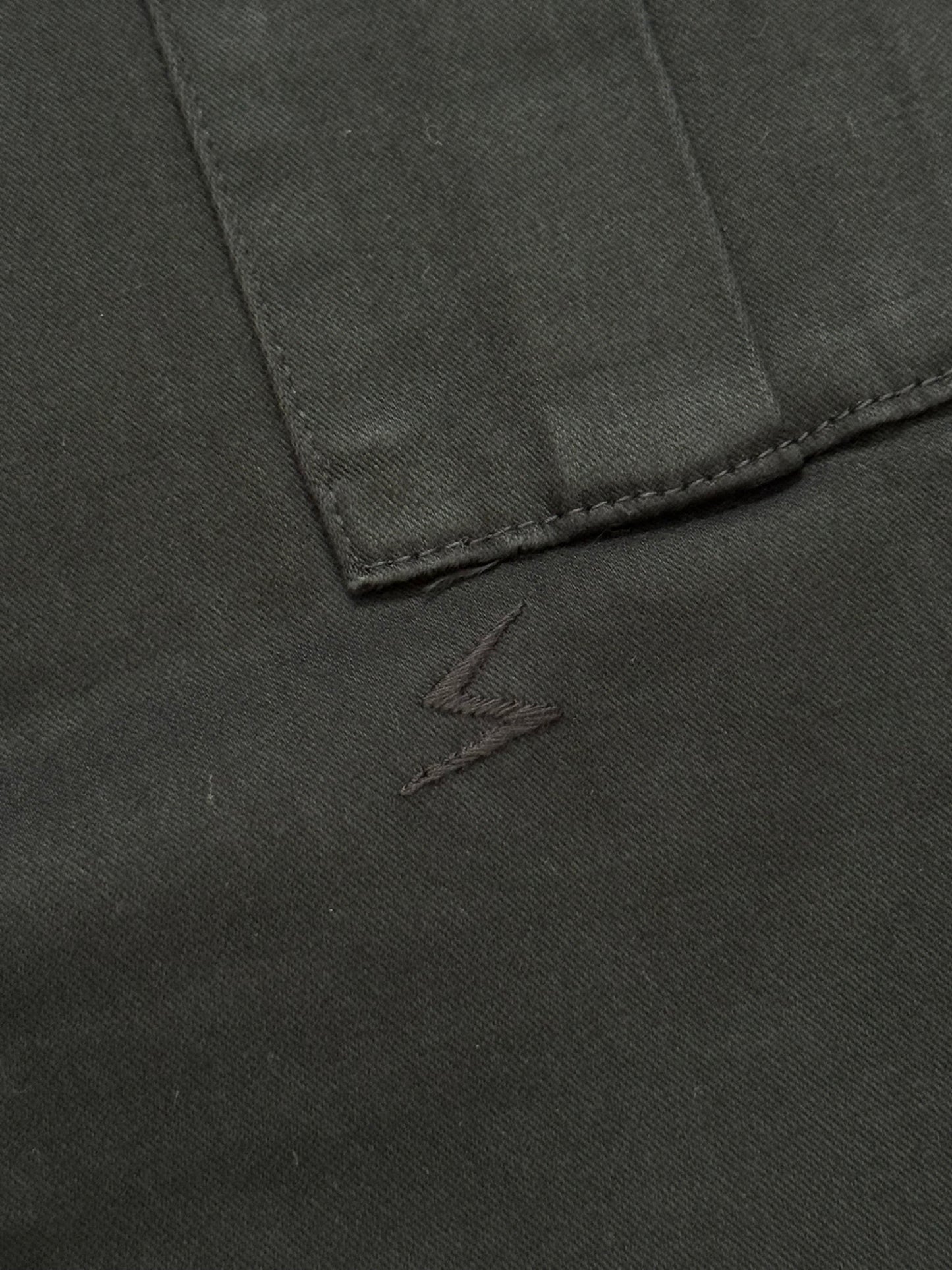 SS11 Undercover "Underman" Navy Lightning Bolt Cargo Jeans