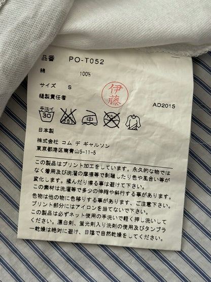 SS15 Comme Des Garcons Homme Plus Graffiti Hybrid T Shirt
