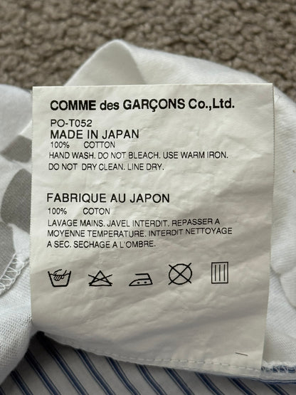 SS15 Comme Des Garcons Homme Plus Graffiti Hybrid T Shirt