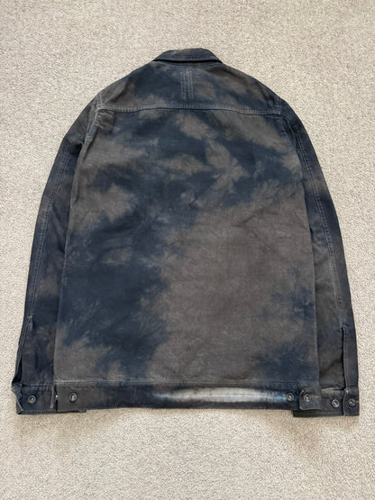 SS15 Rick Owens DRKSHDW Batik Dark Dust Denim Work Jacket