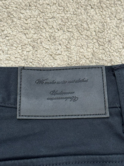 SS11 Undercover "Underman" Navy Lightning Bolt Cargo Jeans