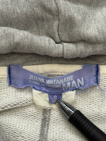 SS09 Junya Watanabe MAN Gray Cargo Zip Up Hoodie