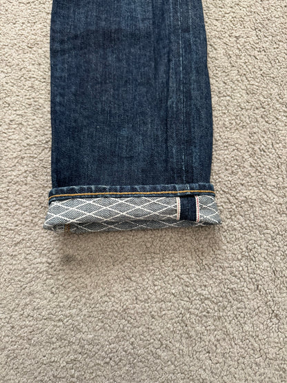 SS08 Undercover Fringe Tassel Lightning Bolt Denim Jeans