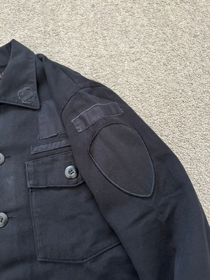 SS06 Undercover "Chuut/T" Music Wave Klaus Military Patch Shirt