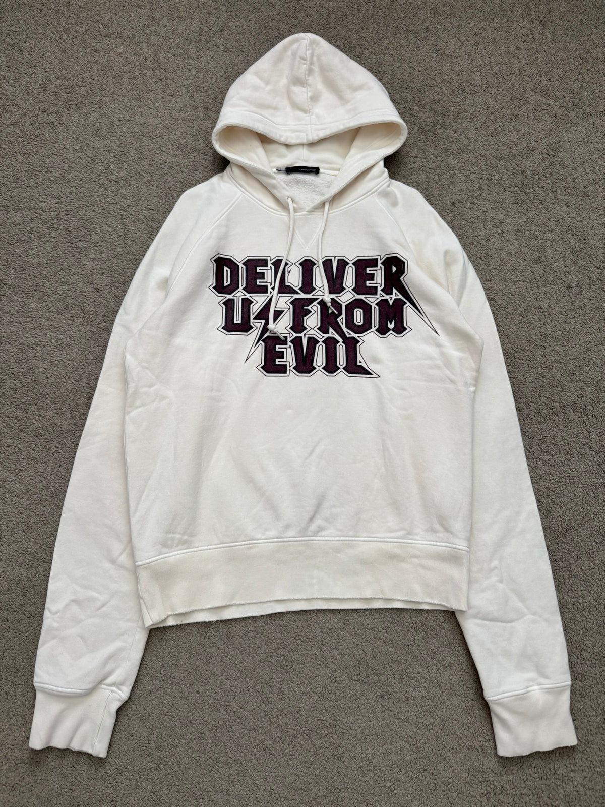 AW05 Dsquared2 "Deliver Us From Evil" Pullover Hoodie