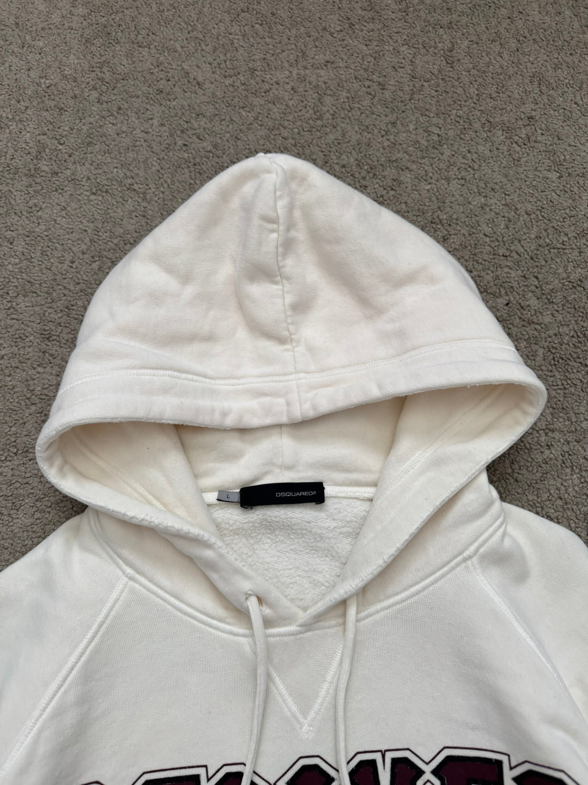 AW05 Dsquared2 "Deliver Us From Evil" Pullover Hoodie