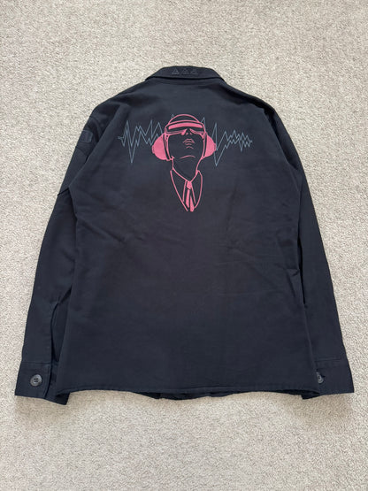 SS06 Undercover "Chuut/T" Music Wave Klaus Military Patch Shirt