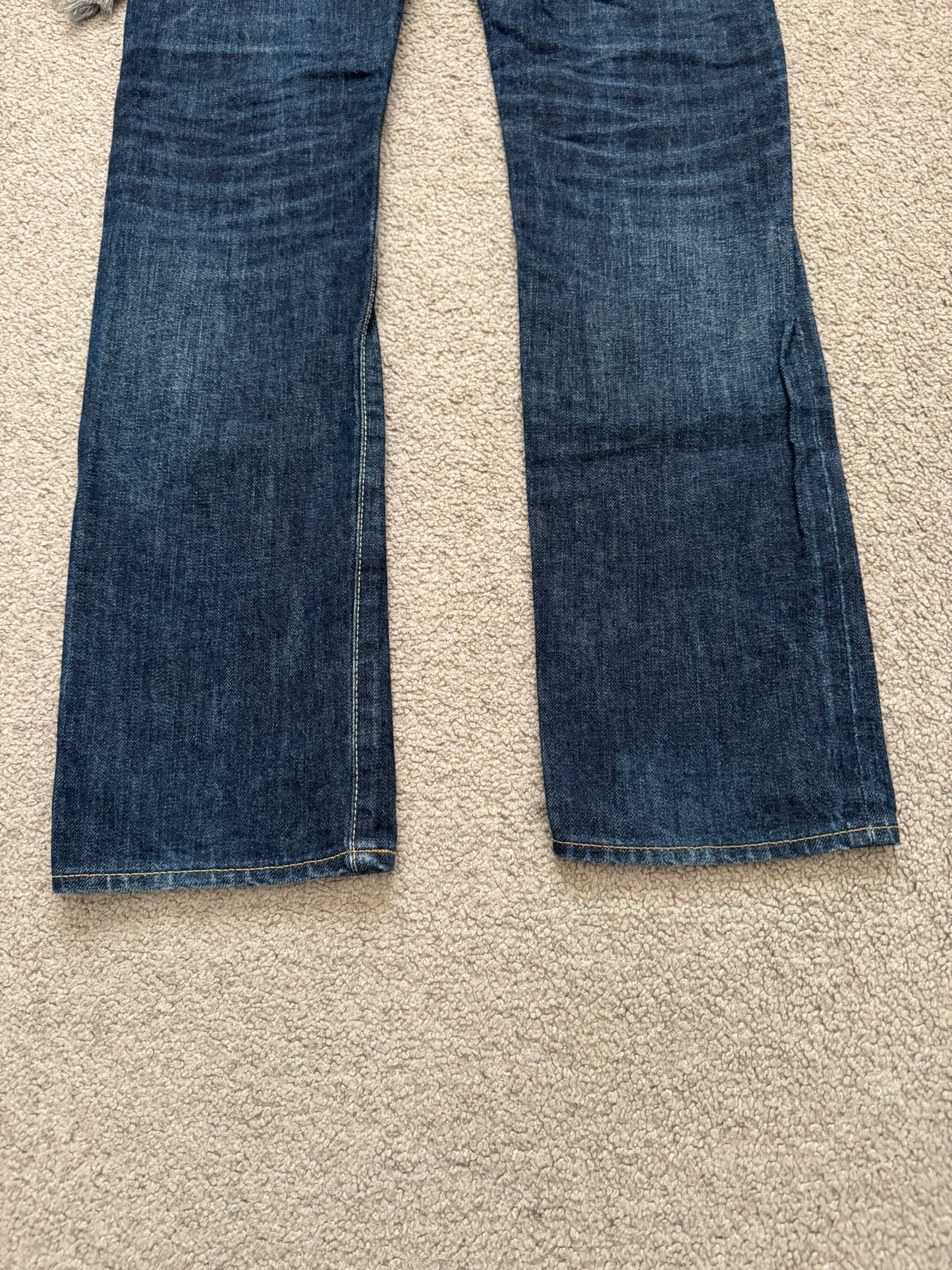 SS08 Undercover Fringe Tassel Lightning Bolt Denim Jeans