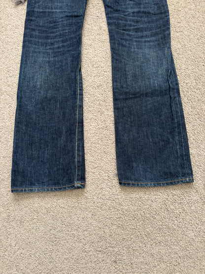 SS08 Undercover Fringe Tassel Lightning Bolt Denim Jeans
