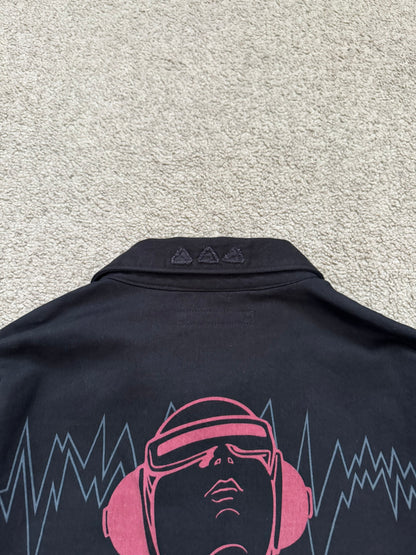 SS06 Undercover "Chuut/T" Music Wave Klaus Military Patch Shirt