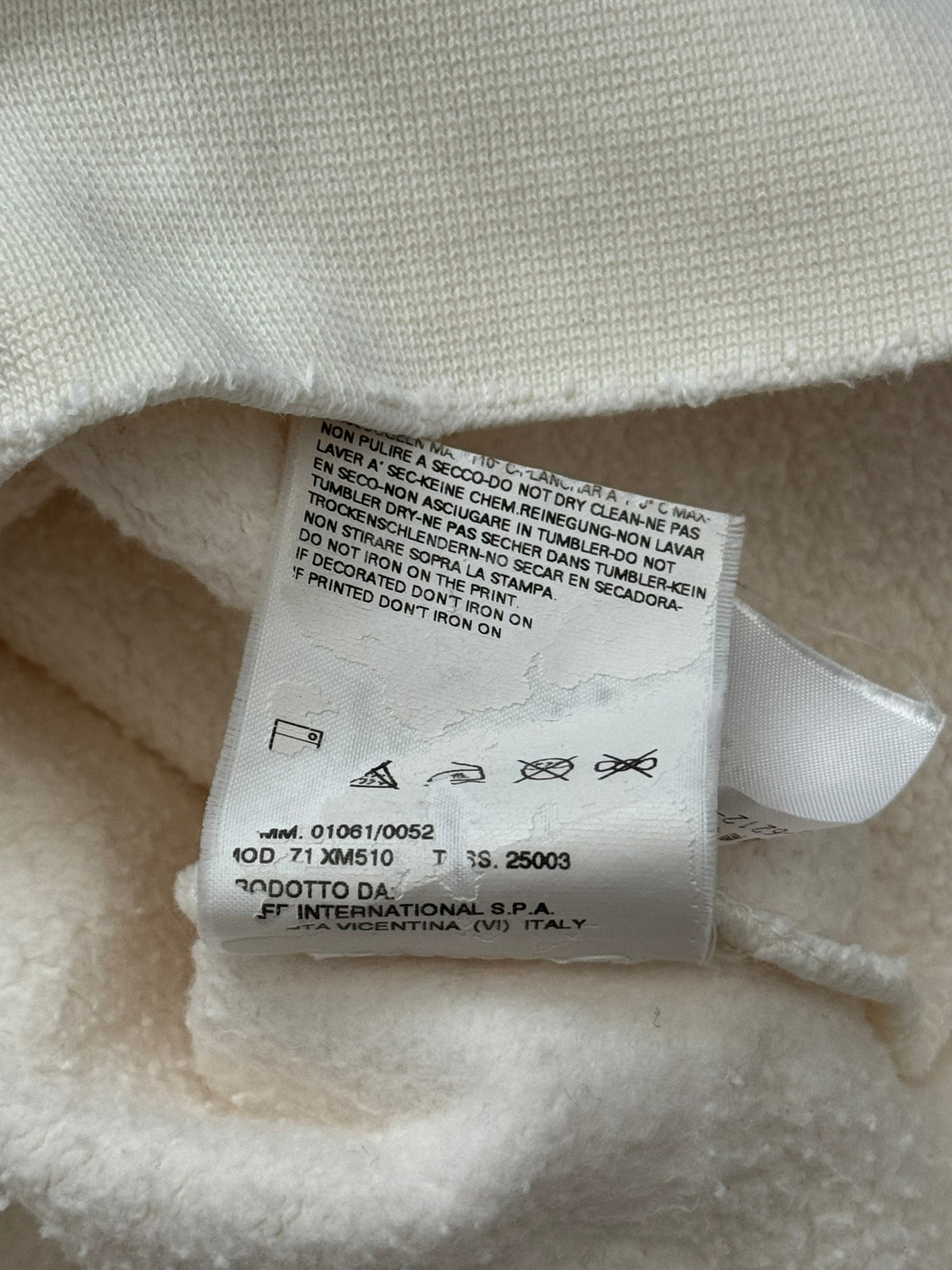 AW05 Dsquared2 "Deliver Us From Evil" Pullover Hoodie