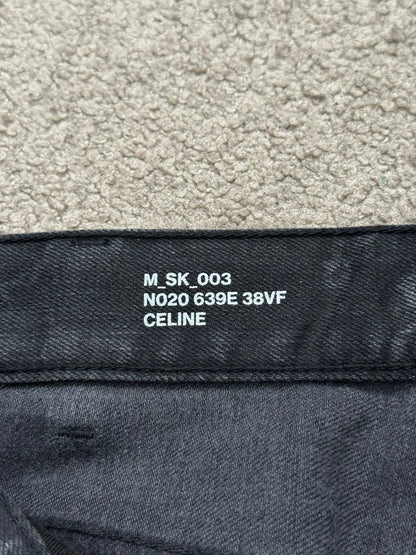 Celine by Hedi Slimane SK_003 Faded Black Denim Jeans