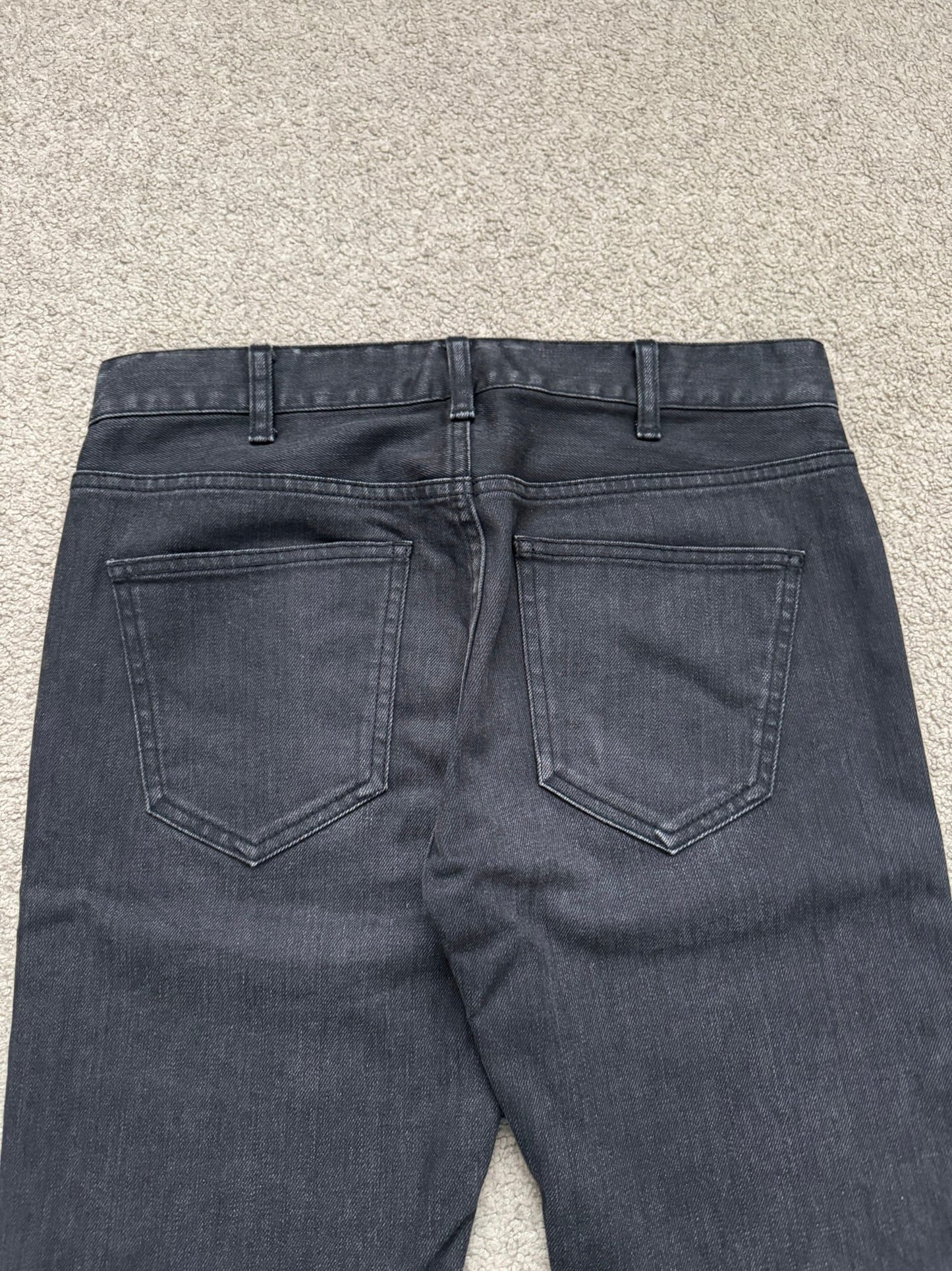 Celine by Hedi Slimane SK_003 Faded Black Denim Jeans