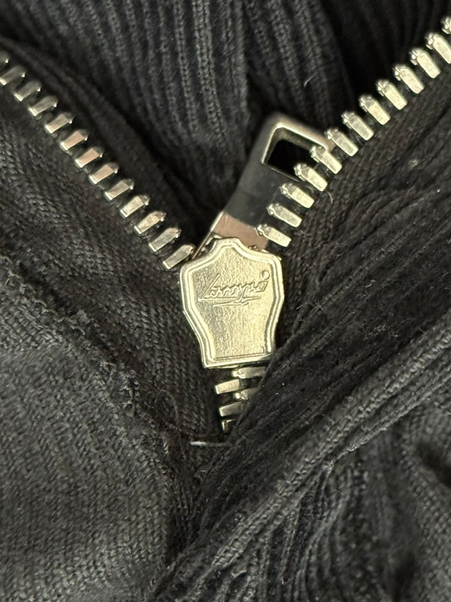 Balmain by Christophe Decarnin Ruffled Zip Biker Corduroy Pants