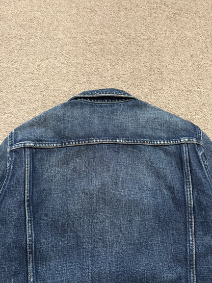 SS07 Number (N)ine "About A Boy" Pain Dirty Blue Denim Jacket