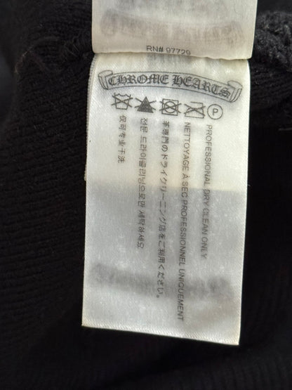 Chrome Hearts Black Embroidered Logo Beanie