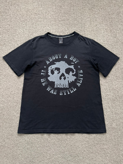 SS07 Number (N)ine "About A Boy" Skull Graphic T Shirt