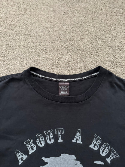 SS07 Number (N)ine "About A Boy" Skull Graphic T Shirt