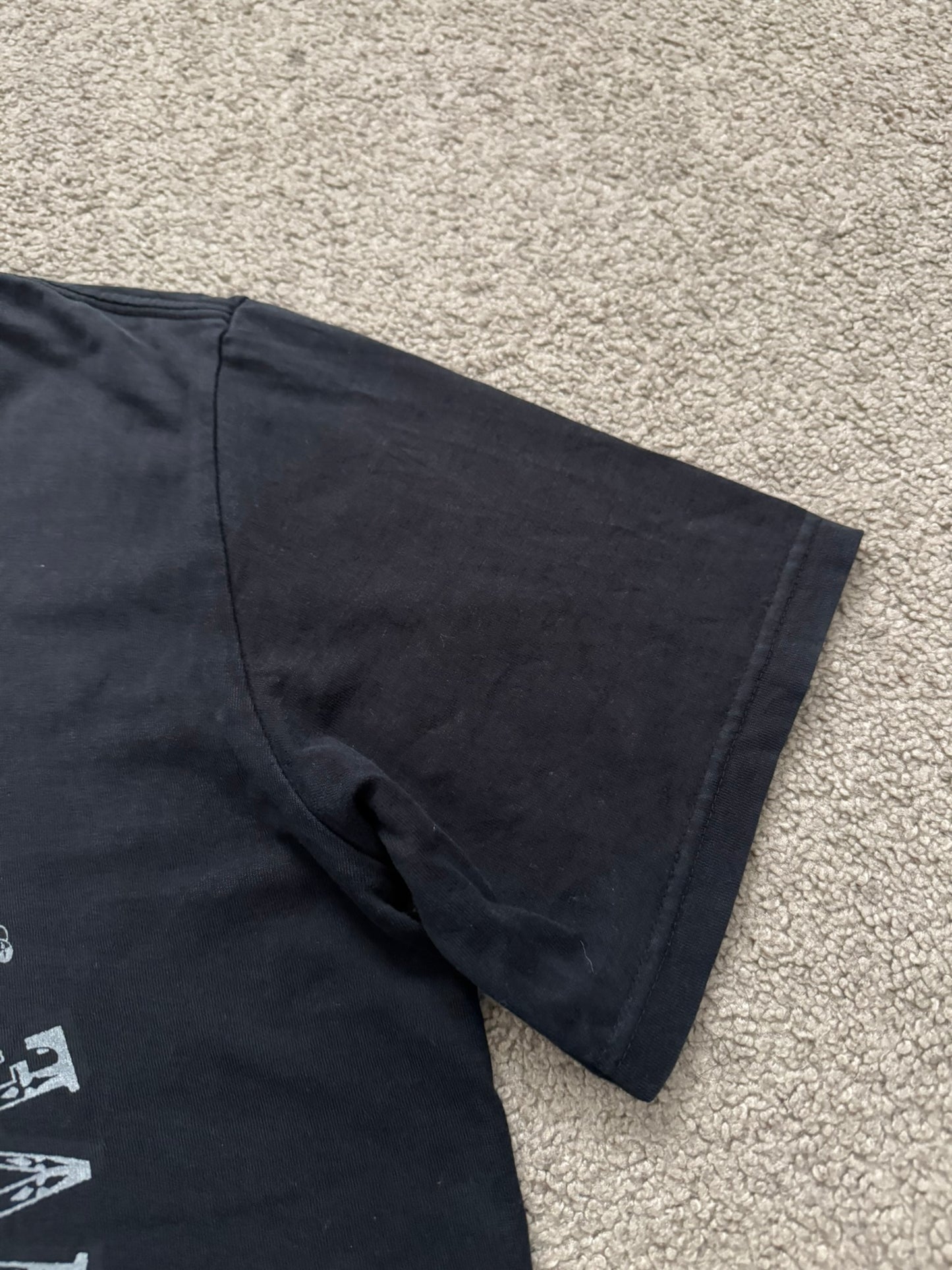 SS07 Number (N)ine "About A Boy" Skull Graphic T Shirt