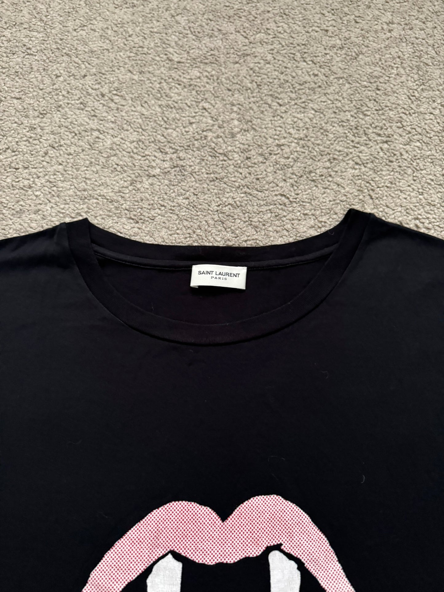 SS15 Saint Laurent by Hedi Slimane Blood Luster T Shirt