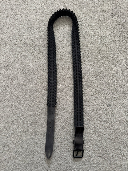 AW10 Balmain by Christophe Decarnin Gunmetal Bullet Belt